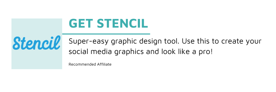 use get stencil to create social media graphics