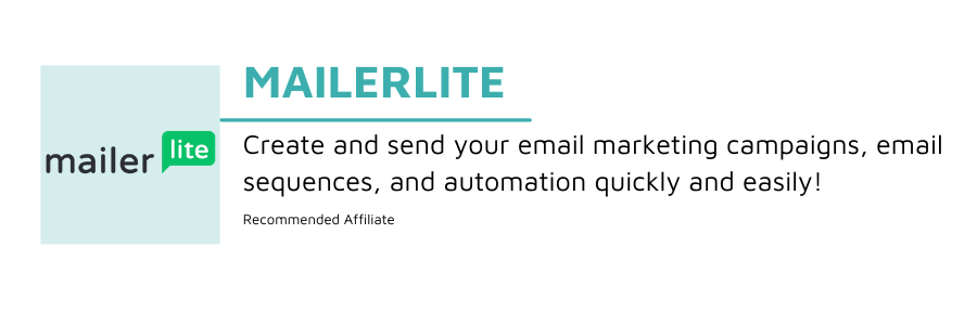 mailerlite is great for sending all email campaigns