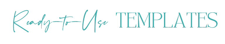 Read to use templates web page header