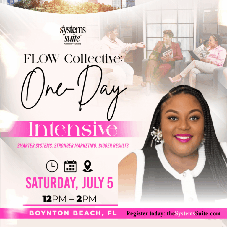 One-Day Intensive, July 5, Boynton Beach
